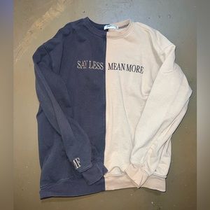 Mayfair sweatshirt, one size